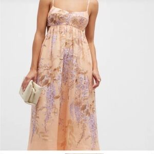 Zimmermann Rosa bralette linen dress